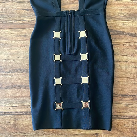 ✨NWOT✨ SEXY little black dress, size L - Picture 4 of 5